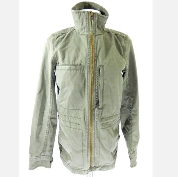 Madewell Fleet Jacket Green Miltary. - Picture 2 of 4
